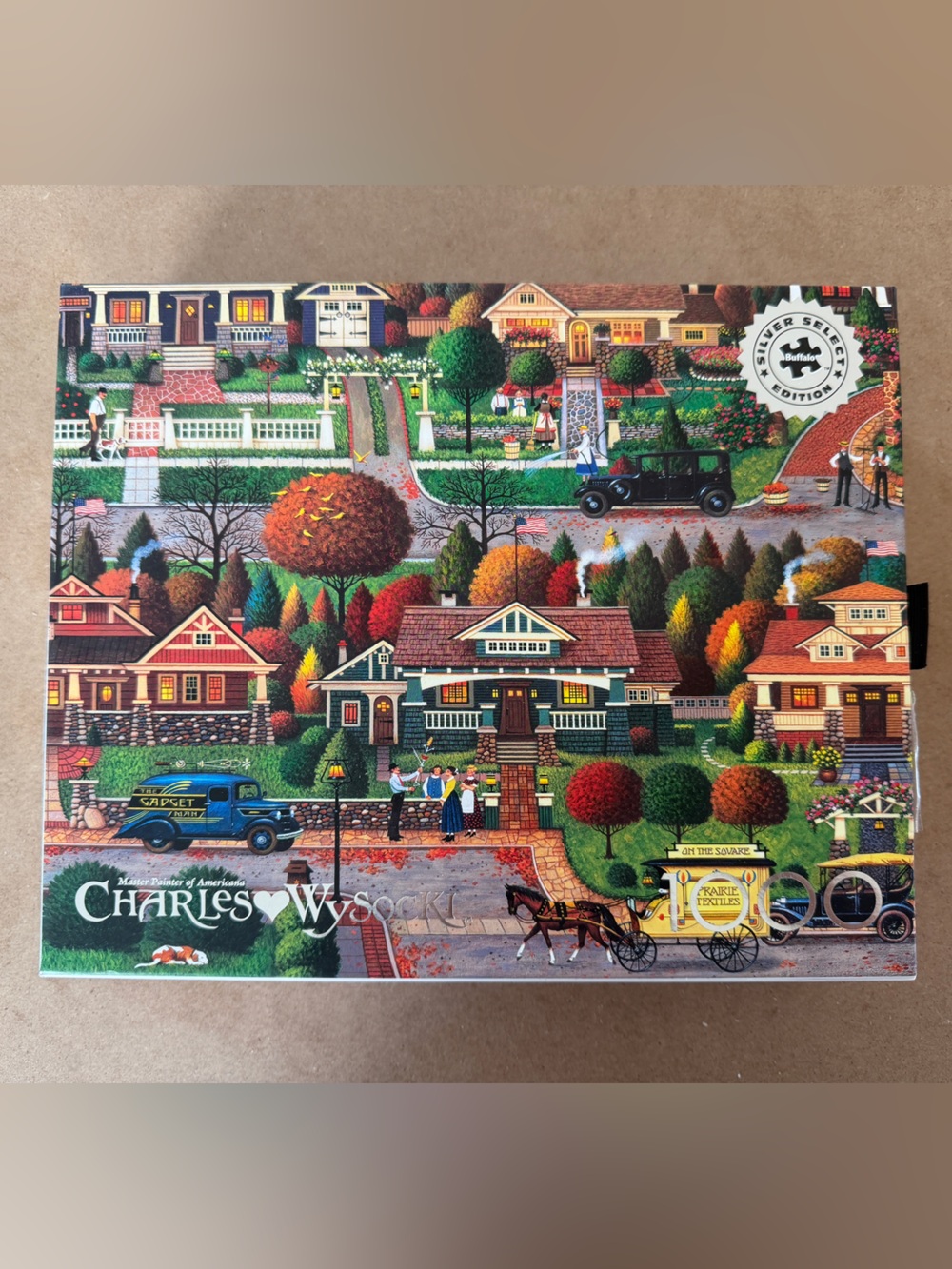Charles Wysocki Scenic Village Puzzle, 1000 Pieces